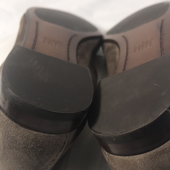 Frye Women’s Sienna Fatigue Suede Slip On Pointy Toe Ballet Flats - Picture 8 of 8